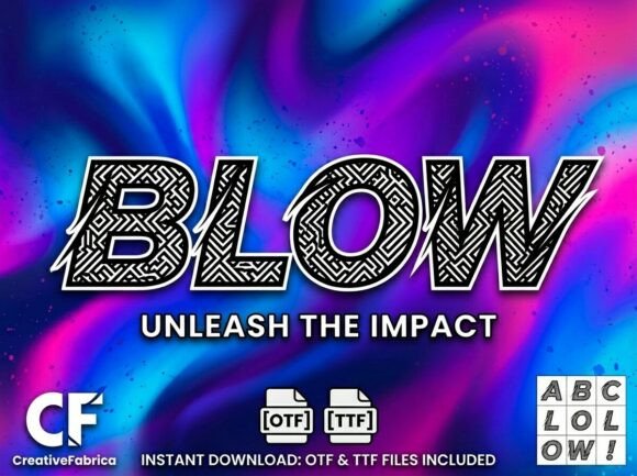 Blow: Injecting High-Tech Energy into Modern Visual Design