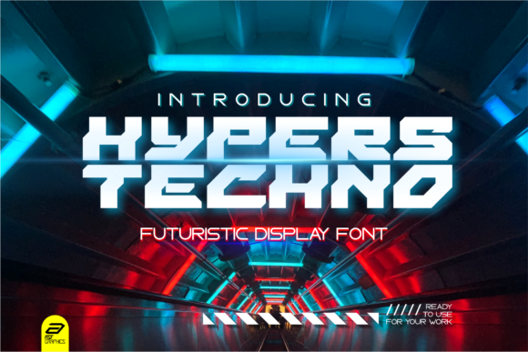 Hypers Techno: Bold Typography for Modern Design