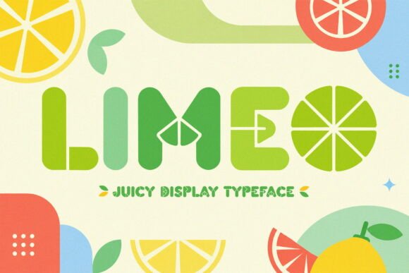 Limeo: A Citrus-Inspired Font for Vibrant Design Projects